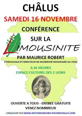 Affiche conference la limousinite