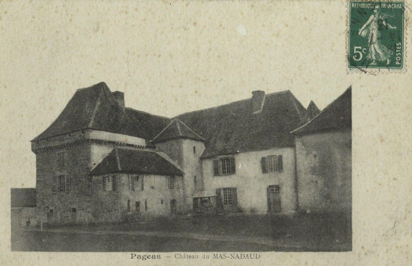Pageas chateau masnadaud